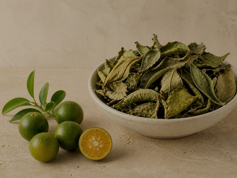 Songkit Lime Leaf — Daun jeruk songkit kering