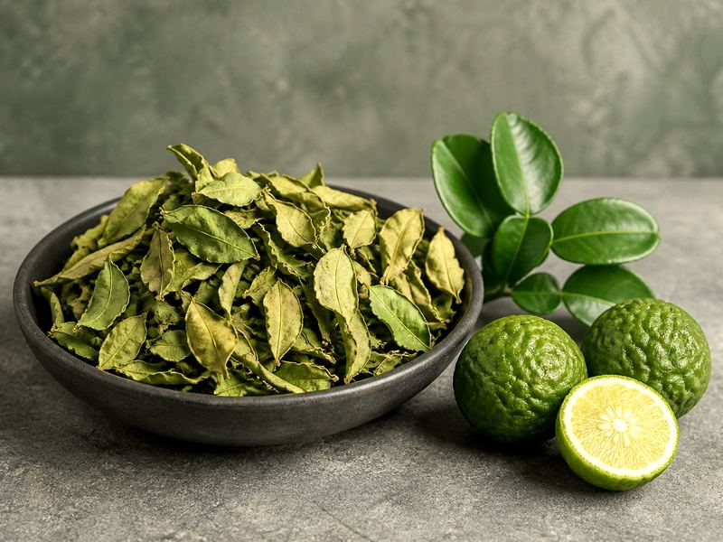 Kaffir Lime Leaf — Daun jeruk purut kering